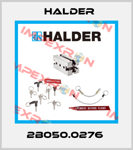 2B050.0276  Halder