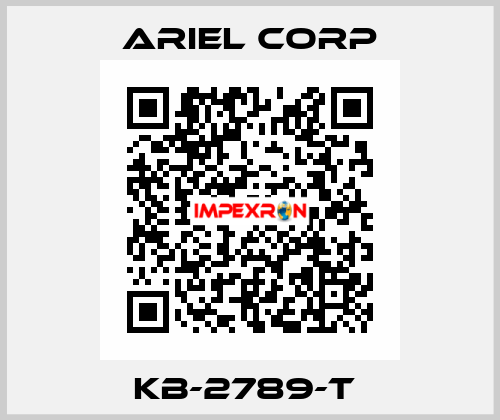 KB-2789-T  Ariel Corp