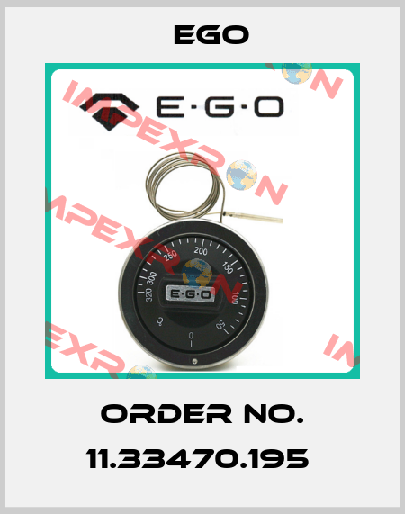 Order No. 11.33470.195  EGO