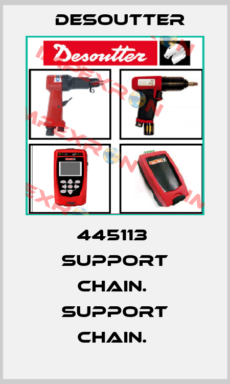 445113  SUPPORT CHAIN.  SUPPORT CHAIN.  Desoutter