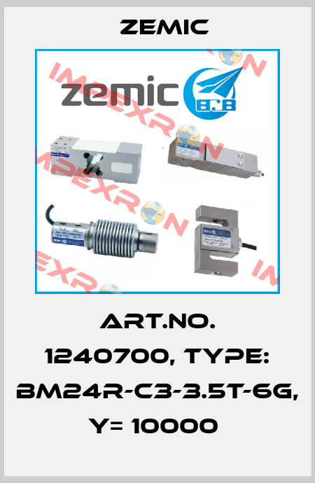 Art.No. 1240700, Type: BM24R-C3-3.5t-6G, Y= 10000  ZEMIC