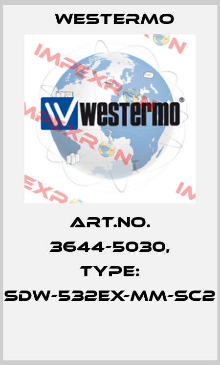 Art.No. 3644-5030, Type: SDW-532EX-MM-SC2  Westermo