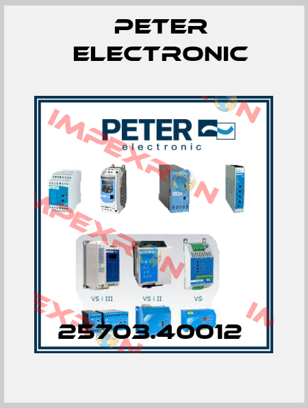 25703.40012  Peter Electronic