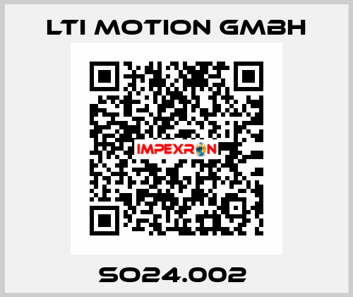 SO24.002  LTI Motion GmbH