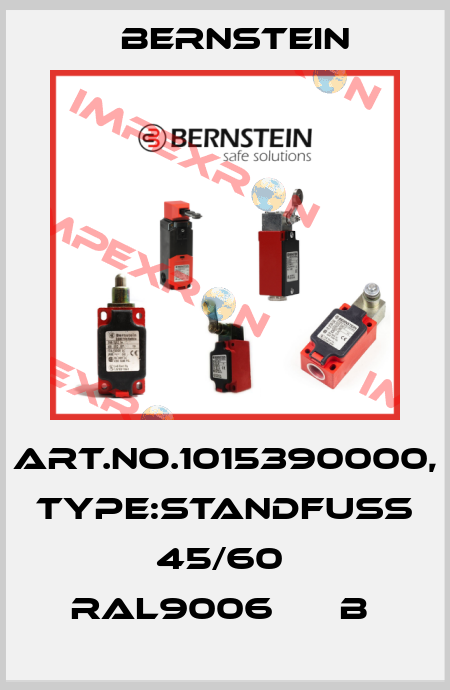 Art.No.1015390000, Type:STANDFUß 45/60  RAL9006      B  Bernstein