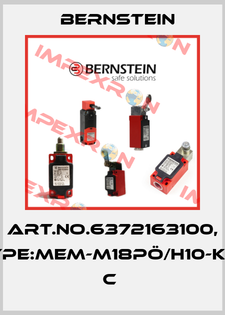 Art.No.6372163100, Type:MEM-M18PÖ/H10-KL2            C  Bernstein