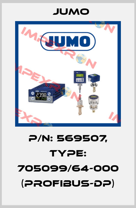 p/n: 569507, Type: 705099/64-000 (PROFIBUS-DP) Jumo