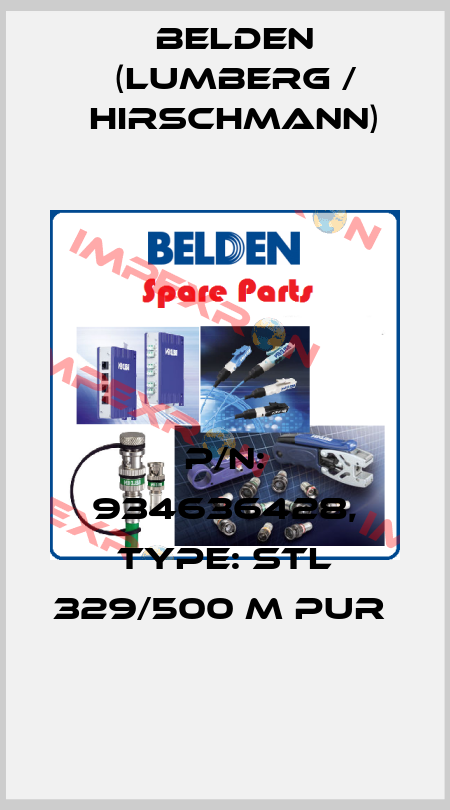 P/N: 934636428, Type: STL 329/500 M PUR  Belden (Lumberg / Hirschmann)
