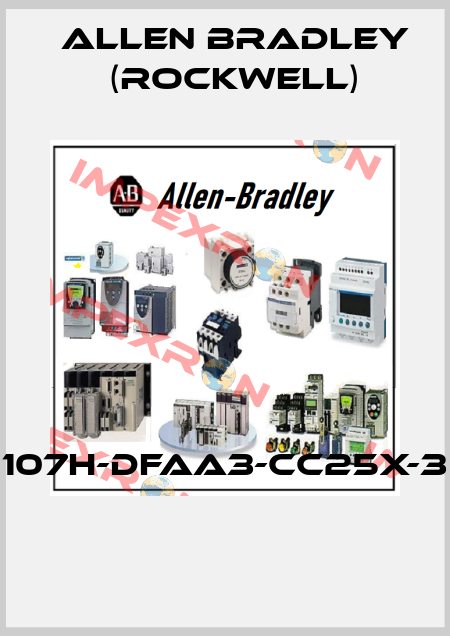 107H-DFAA3-CC25X-3  Allen Bradley (Rockwell)