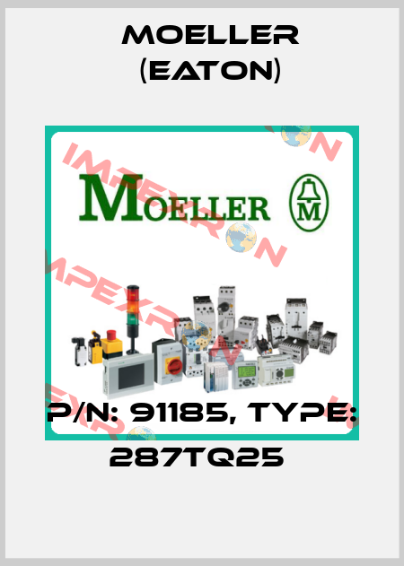 P/N: 91185, Type: 287TQ25  Moeller (Eaton)