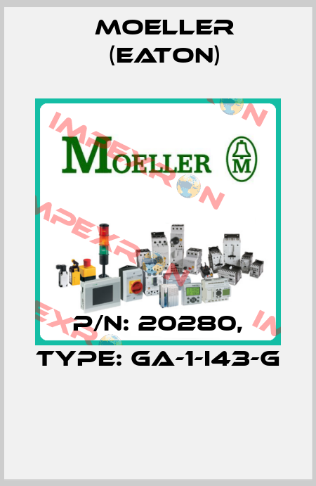P/N: 20280, Type: GA-1-I43-G  Moeller (Eaton)