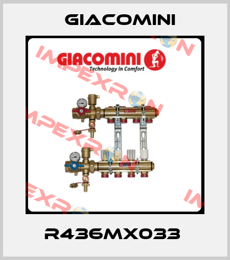 R436MX033  Giacomini