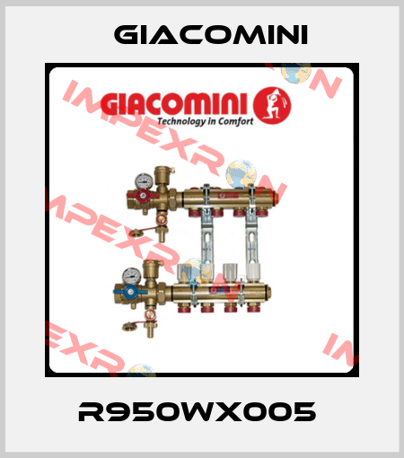 R950WX005  Giacomini