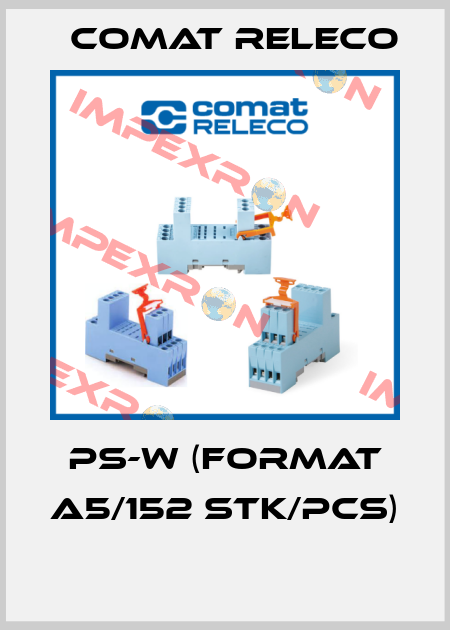 PS-W (FORMAT A5/152 STK/PCS)  Comat Releco