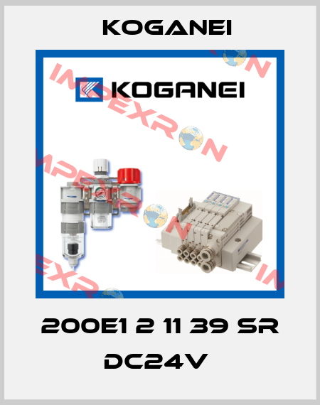 200E1 2 11 39 SR DC24V  Koganei