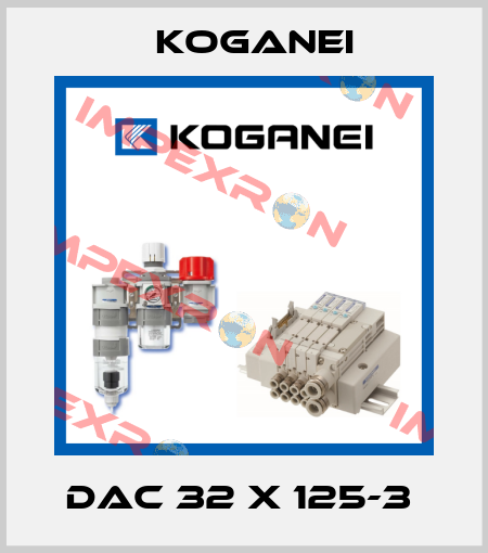 DAC 32 X 125-3  Koganei