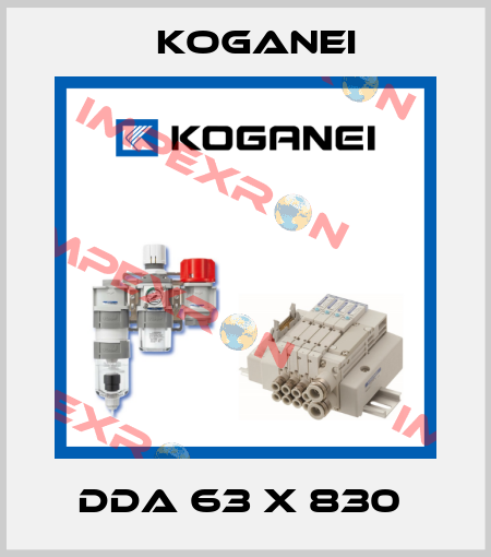 DDA 63 X 830  Koganei