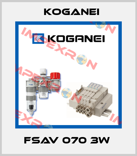 FSAV 070 3W  Koganei