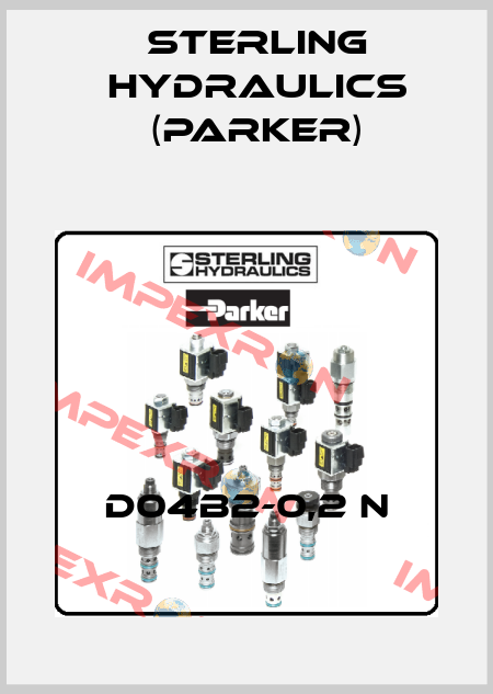D04B2-0,2 N Sterling Hydraulics (Parker)