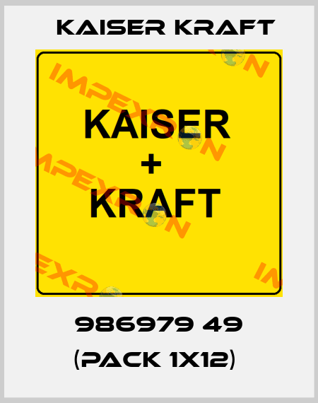 986979 49 (pack 1x12)  Kaiser Kraft