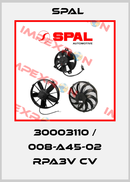 30003110 / 008-A45-02 RPA3V CV SPAL