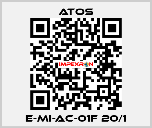 E-MI-AC-01F 20/1 Atos