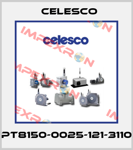 PT8150-0025-121-3110 Celesco