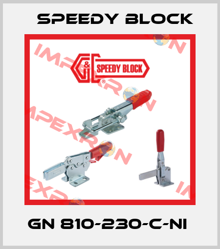 GN 810-230-C-NI  Speedy Block