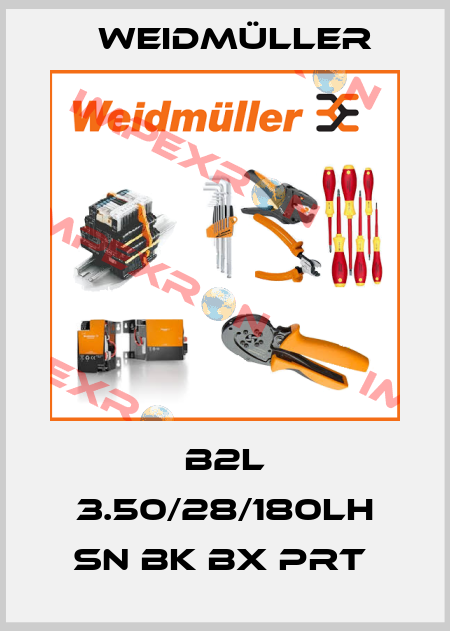 B2L 3.50/28/180LH SN BK BX PRT  Weidmüller