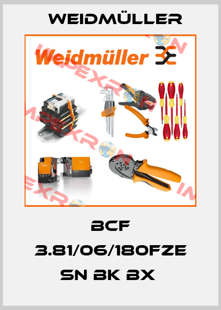 BCF 3.81/06/180FZE SN BK BX  Weidmüller