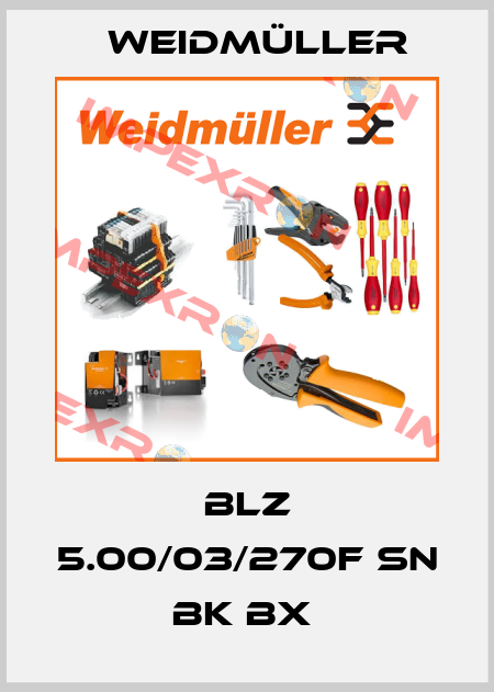 BLZ 5.00/03/270F SN BK BX  Weidmüller