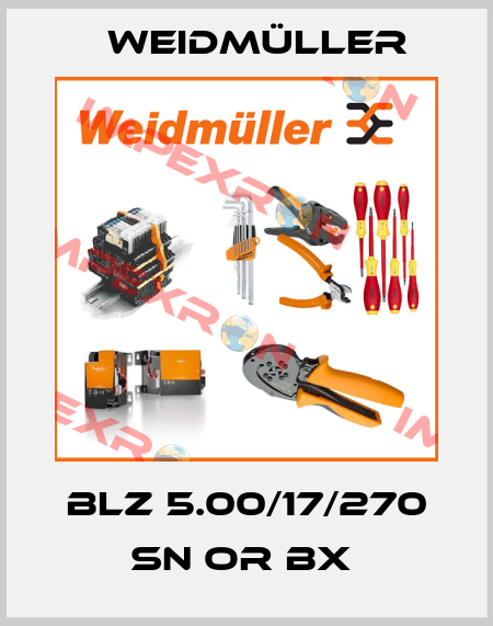 BLZ 5.00/17/270 SN OR BX  Weidmüller