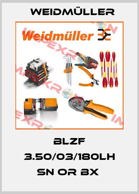 BLZF 3.50/03/180LH SN OR BX  Weidmüller