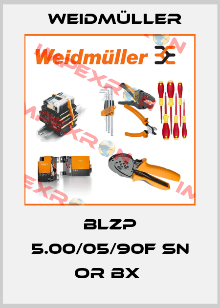 BLZP 5.00/05/90F SN OR BX  Weidmüller