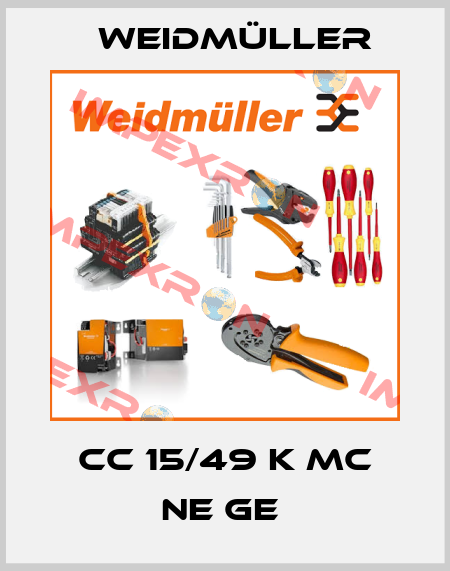 CC 15/49 K MC NE GE  Weidmüller