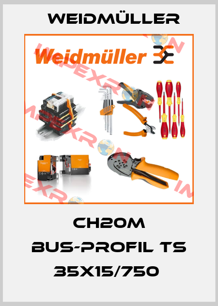 CH20M BUS-PROFIL TS 35X15/750  Weidmüller