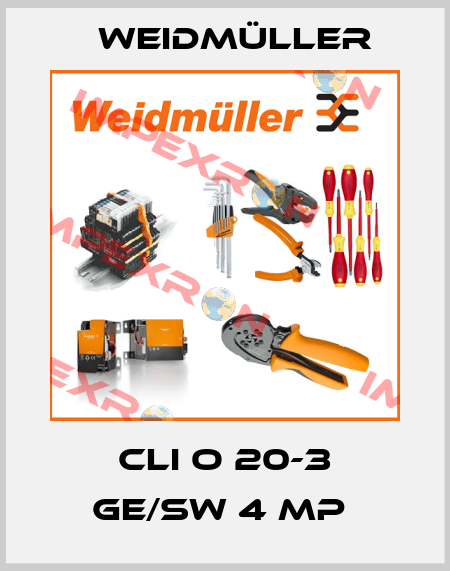 CLI O 20-3 GE/SW 4 MP  Weidmüller