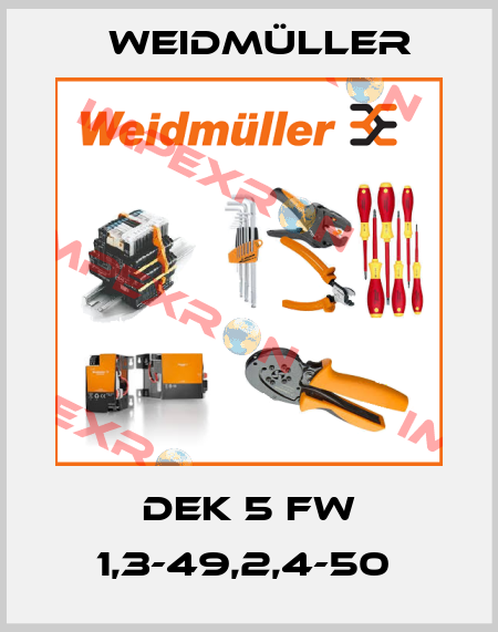 DEK 5 FW 1,3-49,2,4-50  Weidmüller