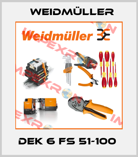 DEK 6 FS 51-100  Weidmüller