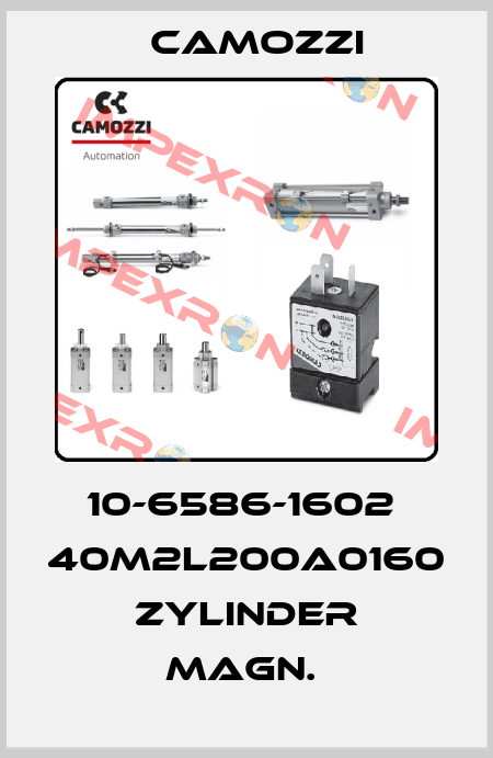 10-6586-1602  40M2L200A0160   ZYLINDER MAGN.  Camozzi