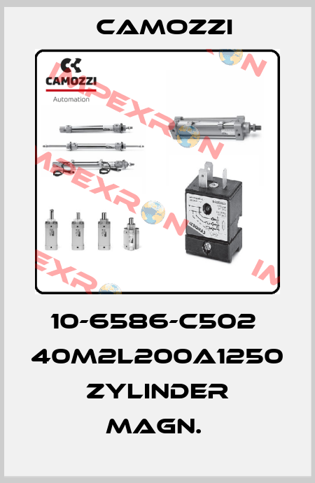 10-6586-C502  40M2L200A1250   ZYLINDER MAGN.  Camozzi