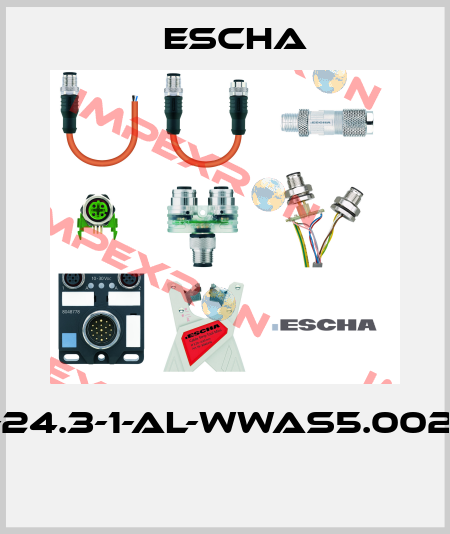 VA22-24.3-1-AL-WWAS5.002/S370  Escha