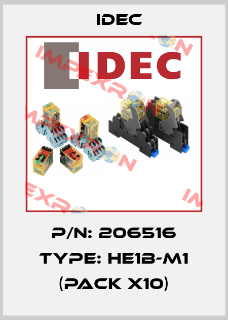 P/N: 206516 Type: HE1B-M1 (pack x10) Idec