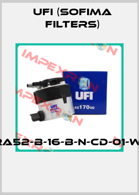 FRA52-B-16-B-N-CD-01-W-X  Ufi (SOFIMA FILTERS)