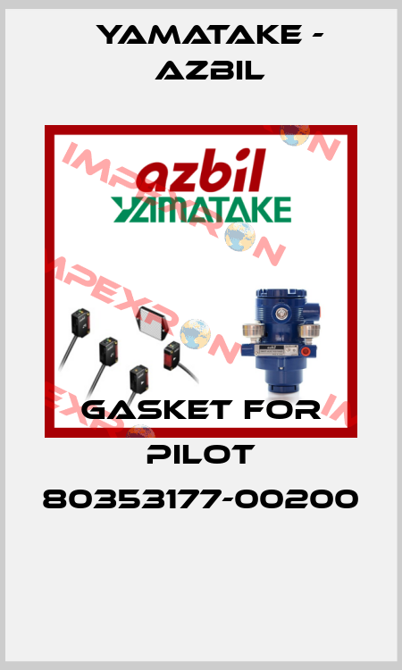 GASKET FOR PILOT 80353177-00200  Yamatake - Azbil