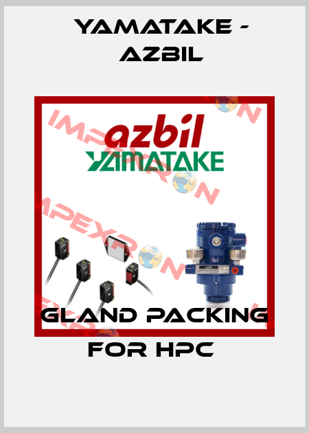 GLAND PACKING FOR HPC  Yamatake - Azbil