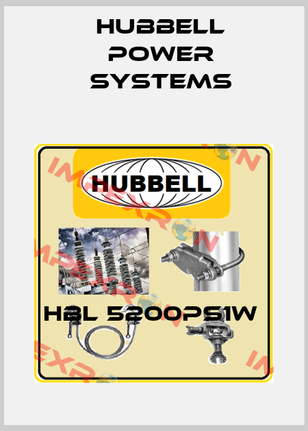 HBL 5200PS1W  Hubbell Power Systems