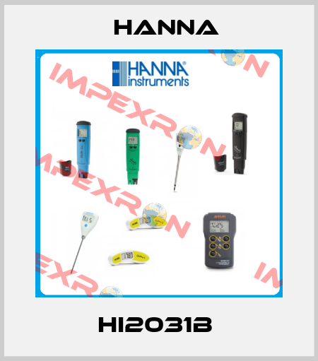 HI2031B  Hanna