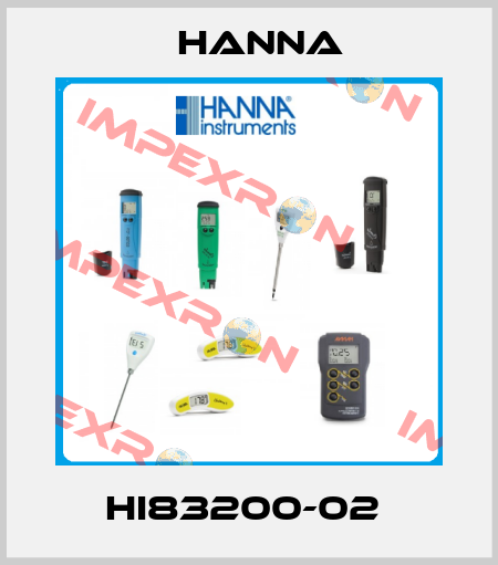 HI83200-02  Hanna