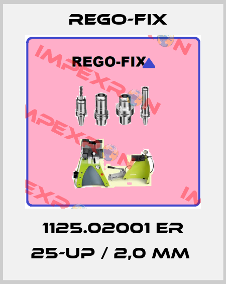 1125.02001 ER 25-UP / 2,0 MM  Rego-Fix